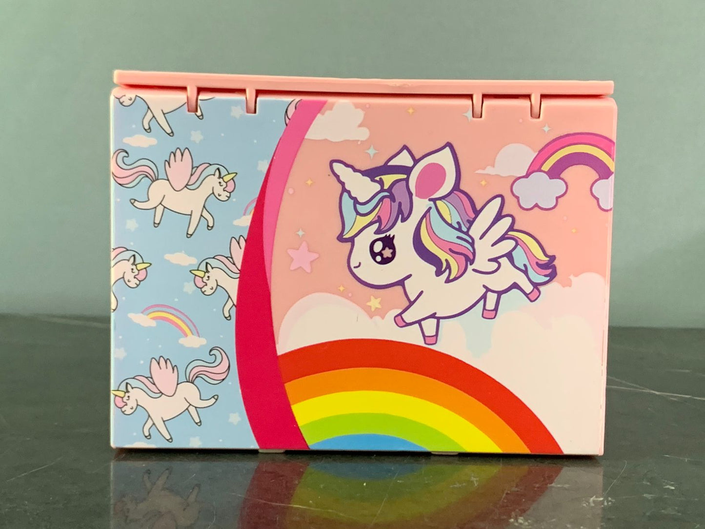 Unicorns Stealing Money Bank.