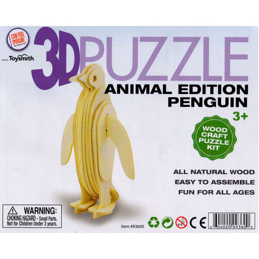 Can You Imagine 3D Puzzle: Animal Edition Penguin.