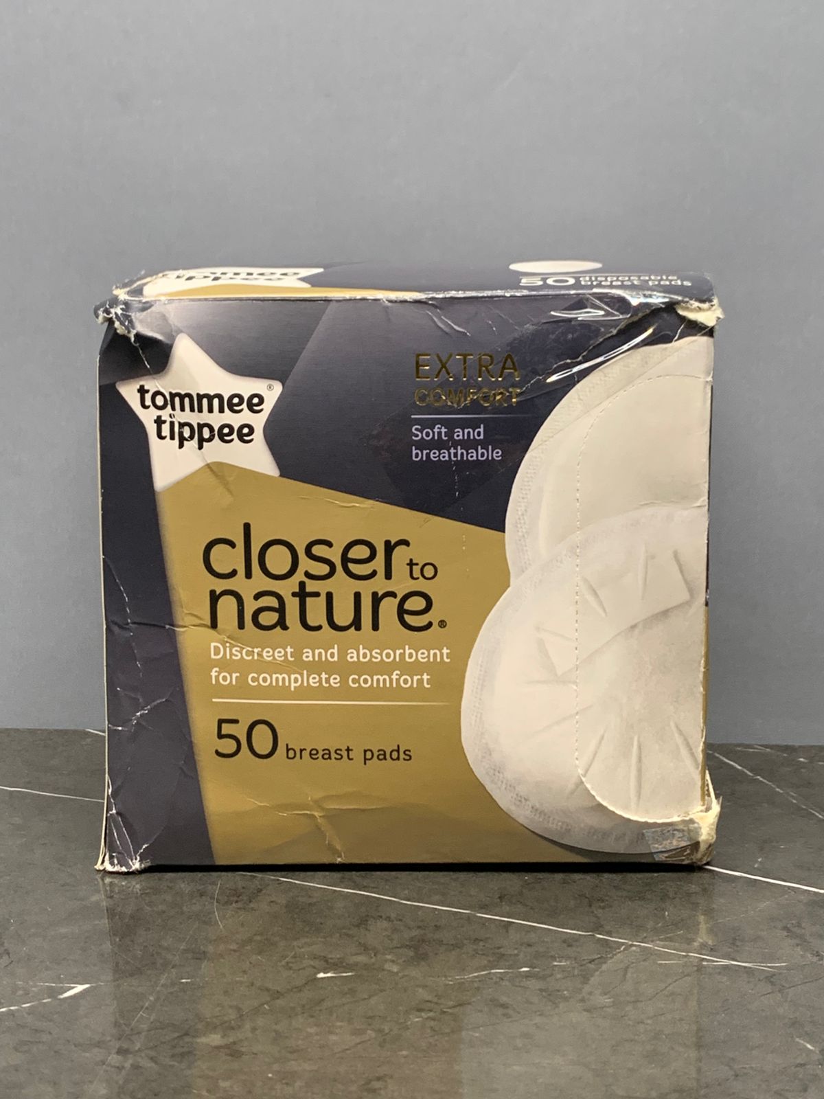Tommee Tippee Closer to Nature Disposable Breast Pads, 50 Pads.