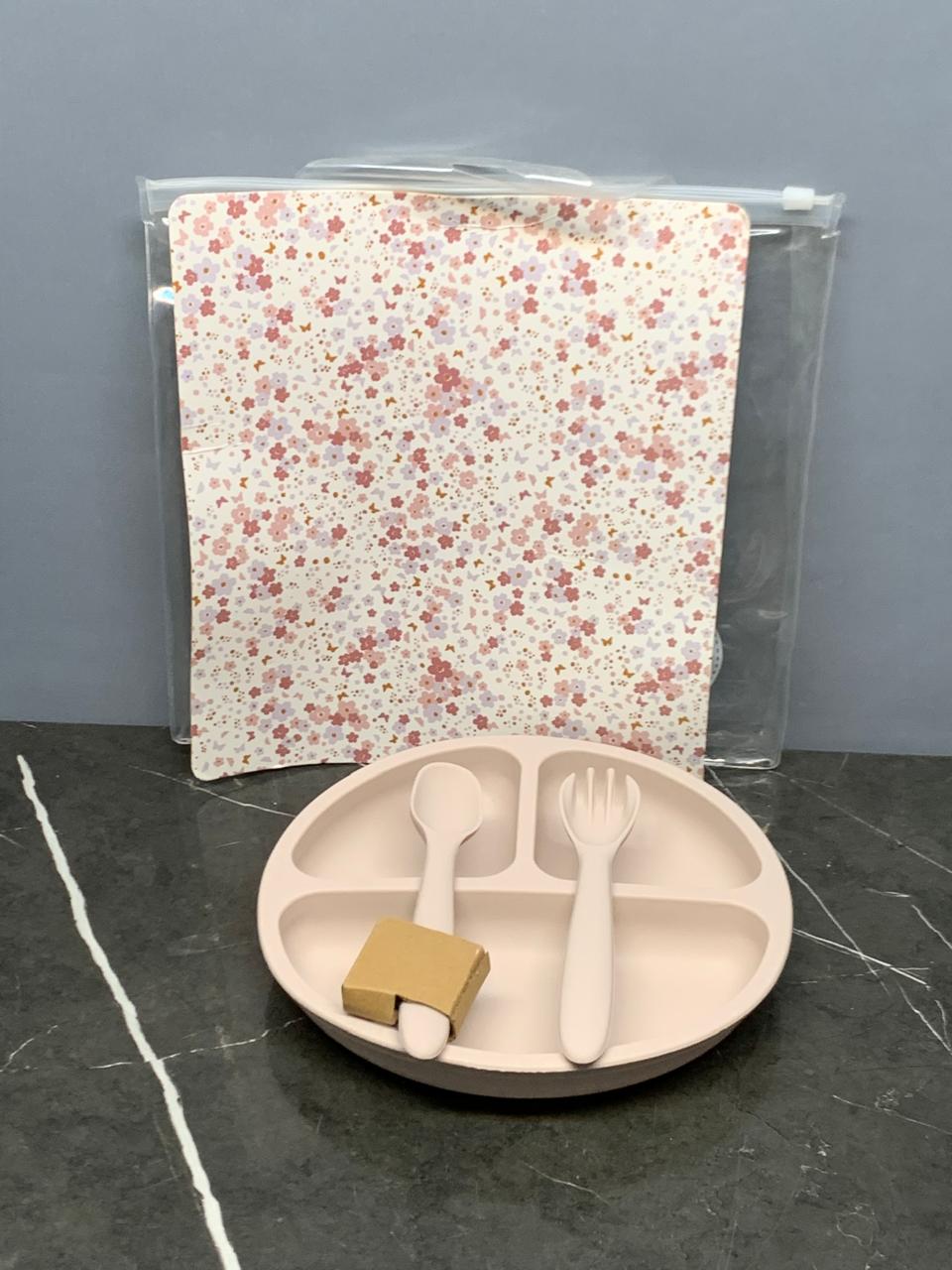 Nicole Miller New York 4pc. Silicone Meal Set.