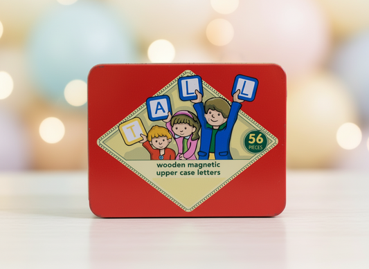 Wooden Magnetic Uppercase Letters.(40 pieces)SKU:BXL-112