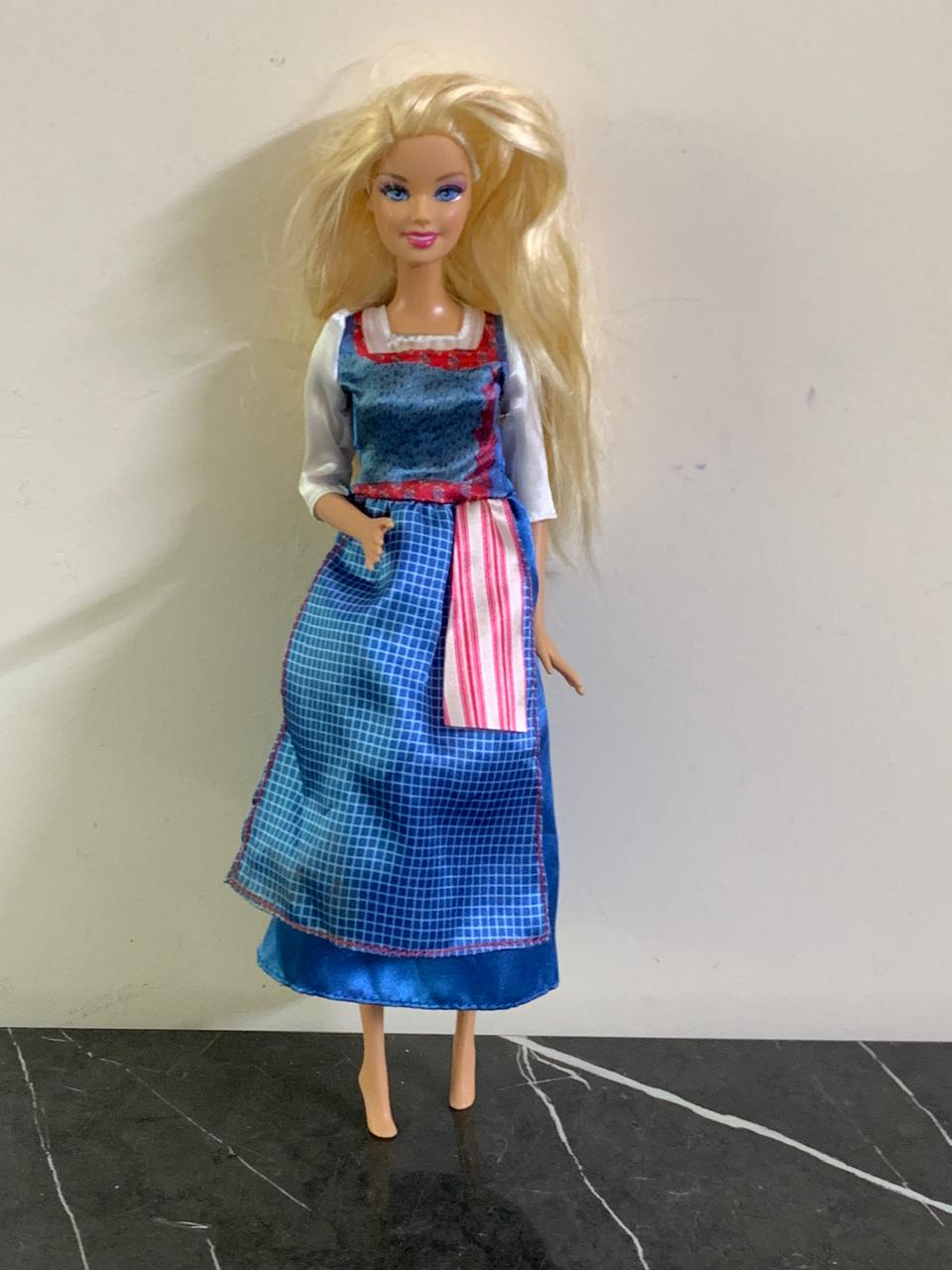 Disney Princess Beauty and the Beast Village Dress Belle Doll. SKU:BXL-103