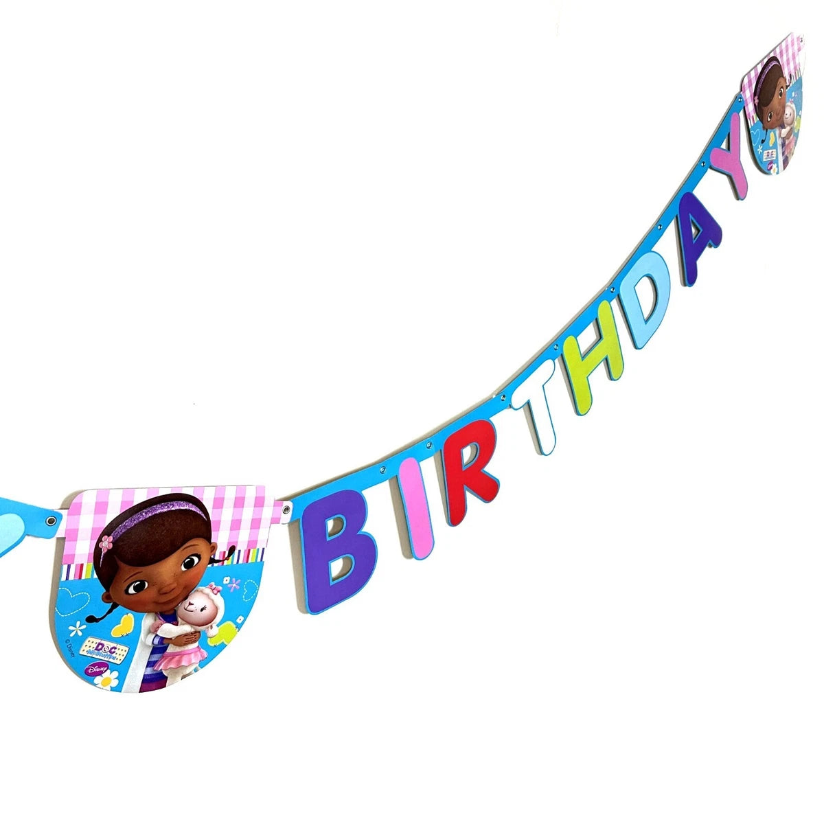 Hallmark Doc McStuffins Birthday Banner. SKU:BXL-121