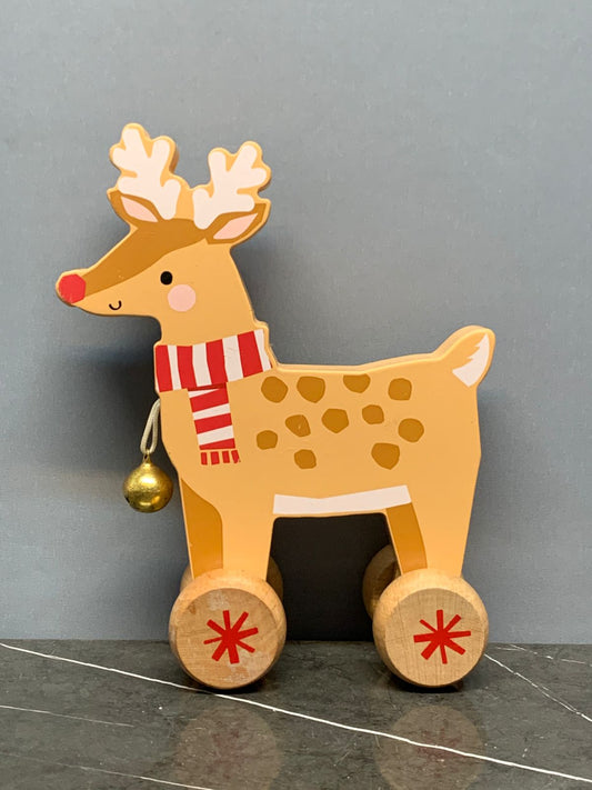 Rudolph First Push Toy.