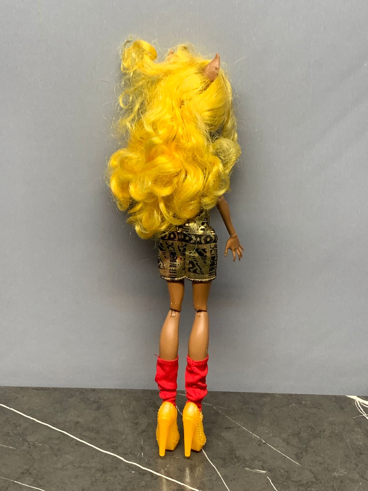Monster High Frights, Camera, Action! Clawdia Wolf Doll.
