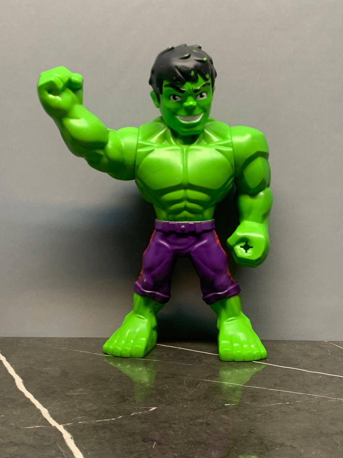 Marvel Super Hero Adventures Mega Mighties Hulk action figure.