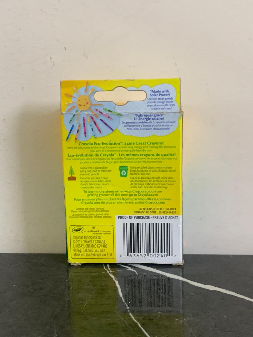 Crayola Crayons (24 pack) SKU:BXL-059 (few pieces damaged)