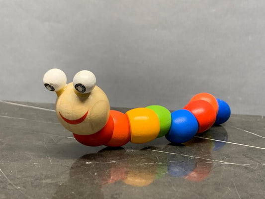 Wooden Caterpillar Toy.