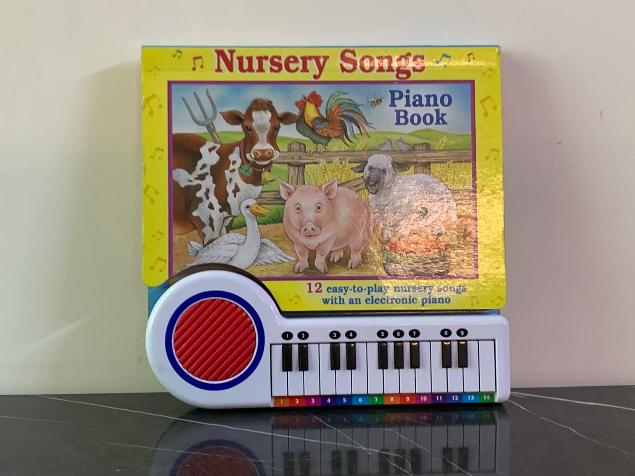 Nursery Songs Piano Book. SKU:BXL-111