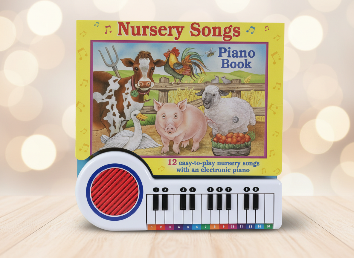 Nursery Songs Piano Book. SKU:BXL-111