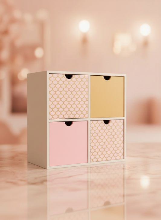 Small Wooden Drawer Organiser. SKU:BXL-804