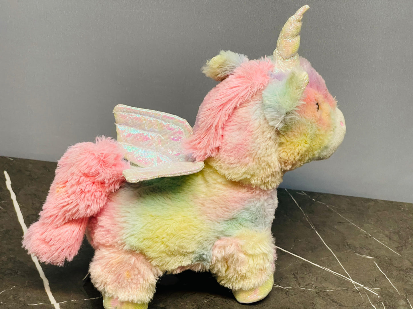 Cuddle Barn Magical Unicorn Leash & Wings Starlight.