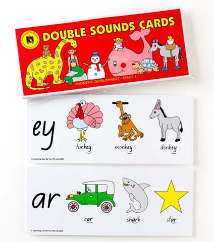 Learning Can Be Fun - Double Sounds Cards. SKU:BXL-104