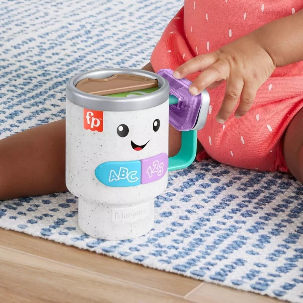 Fisher-Price Baby & Toddler Toy Laugh & Learn Coffee Mug. SKU:BXL-094