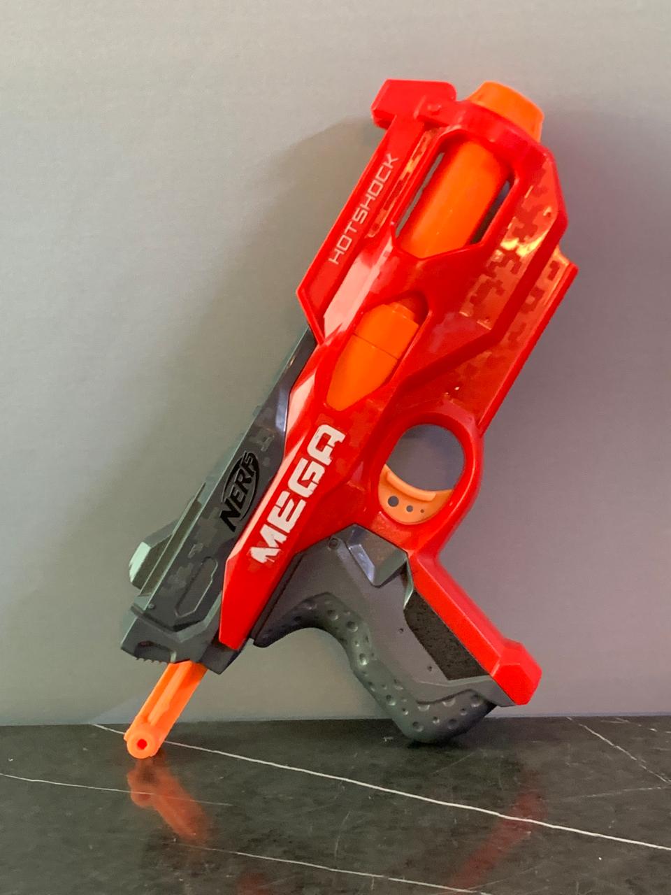 Hasbro NERF N-Strike Mega Hotshock Blaster. SKU:BXL-118 (without bullets)