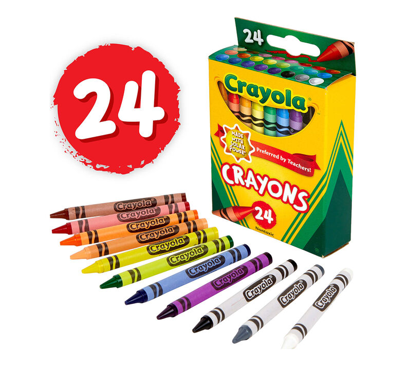 Crayola Crayons (24 pack) SKU:BXL-059 (few pieces damaged)