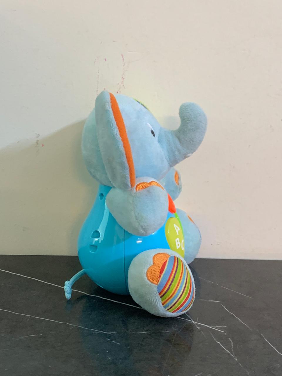 KiddoLab Plush Elephant Baby Toy. SKU:BXL-104