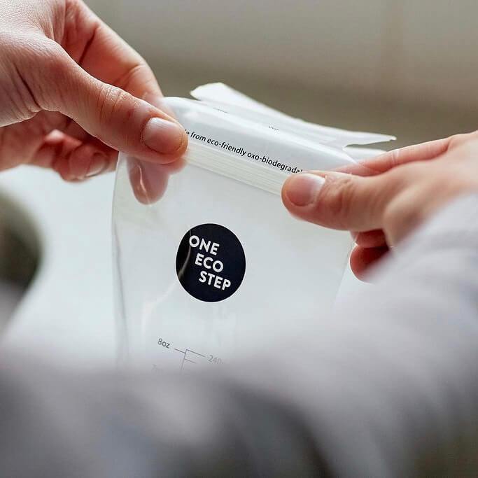 One Eco Step | Oxo-biodegradable Breast Milk Storage Bags (17 piece) SKU:BXL-094