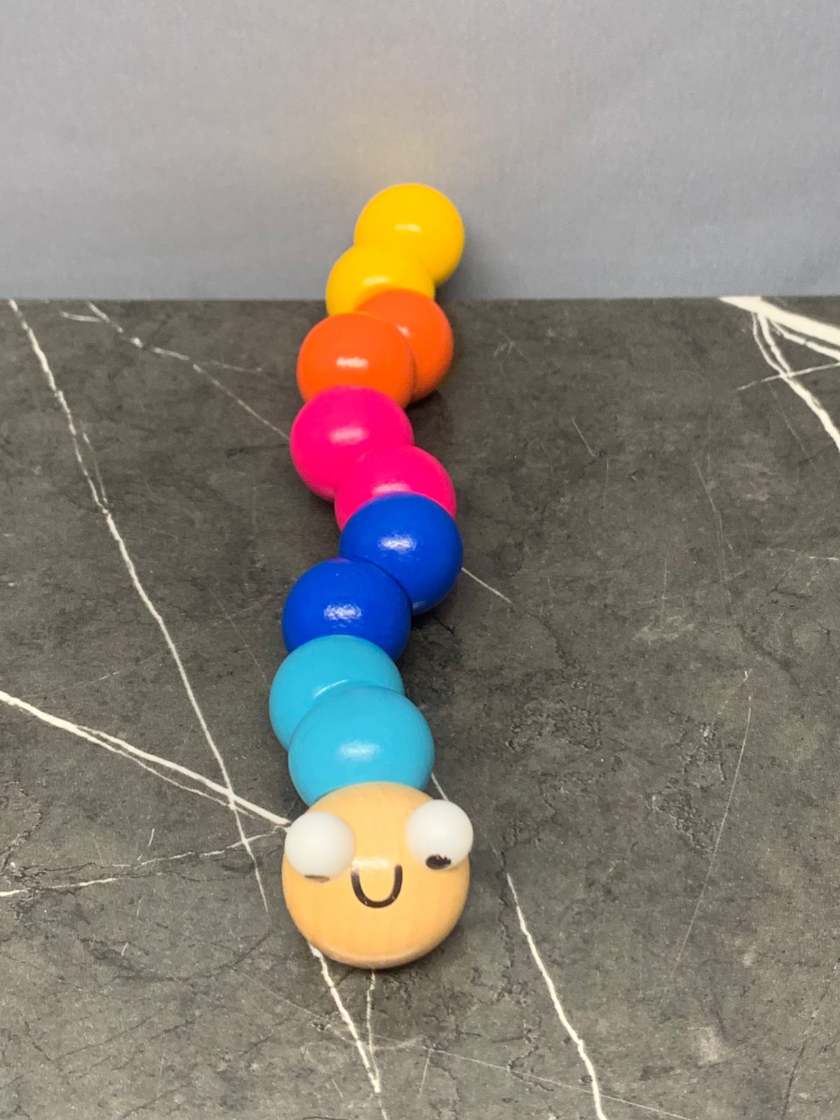 Wooden Caterpillar Toy