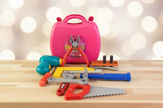 Children's Tool Kit Set. SKU:BXL-066 (drill isn’t functional)