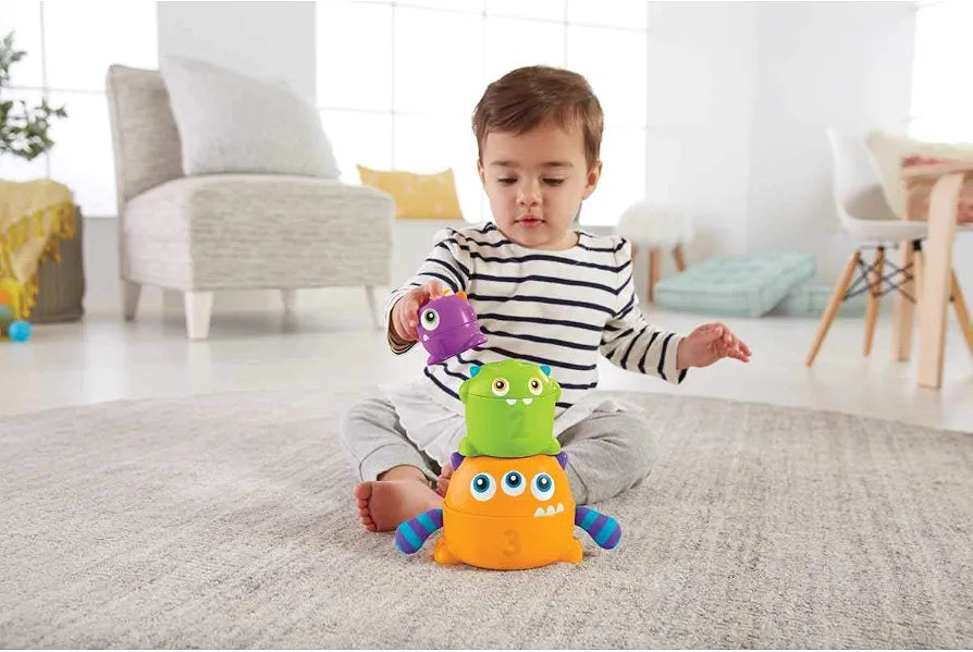 Fisher-Price Stack & Nest Monsters. (Rs 100 advance)