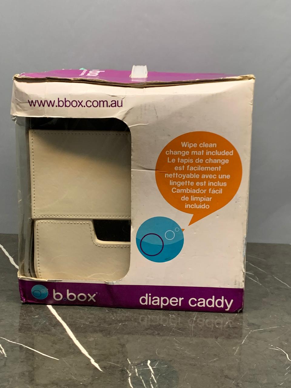B.Box Diaper Caddy with Change Mat. With box 9/10 condition(Rs 500 advance) SKU:BXL-804