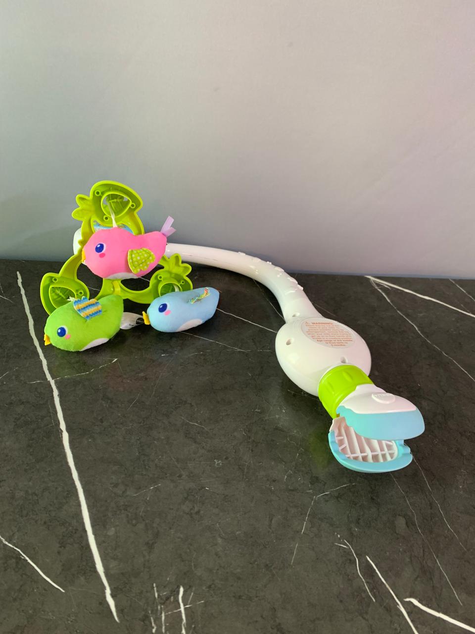 VTech Soothing Songbirds Travel Mobile. SKU:BXL-804 (Rs 450 advance)