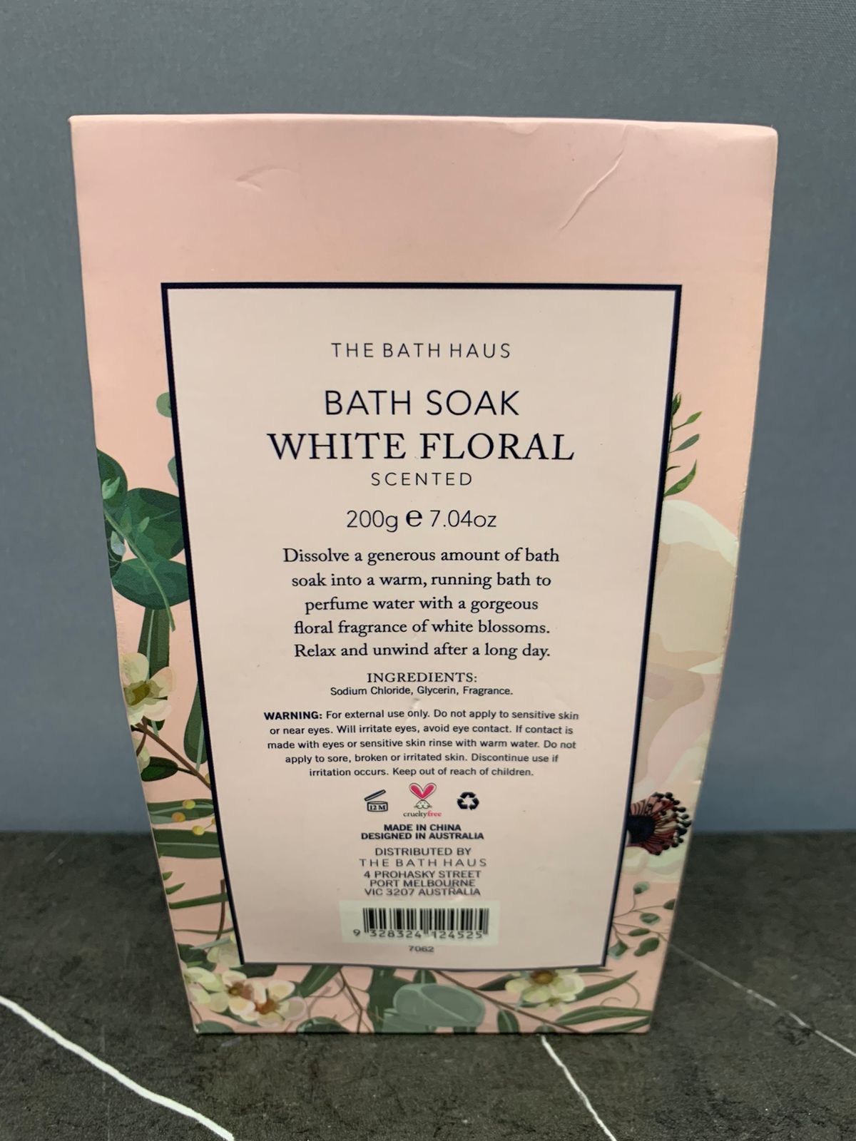 The Bath Haus - White Floral Scented Bath Soak(NEW)