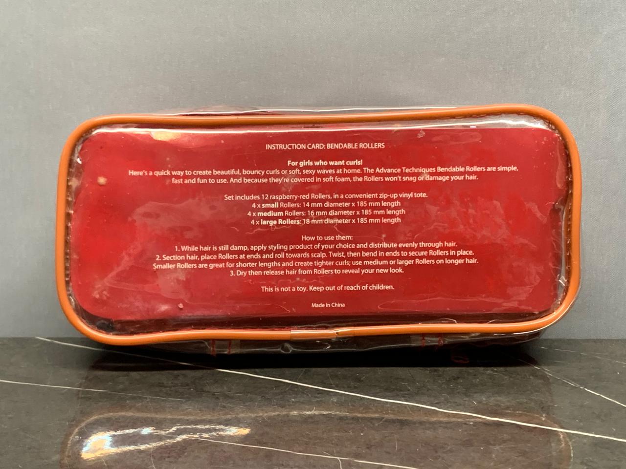 Advance Techniques Bendable Hair Rollers Set.