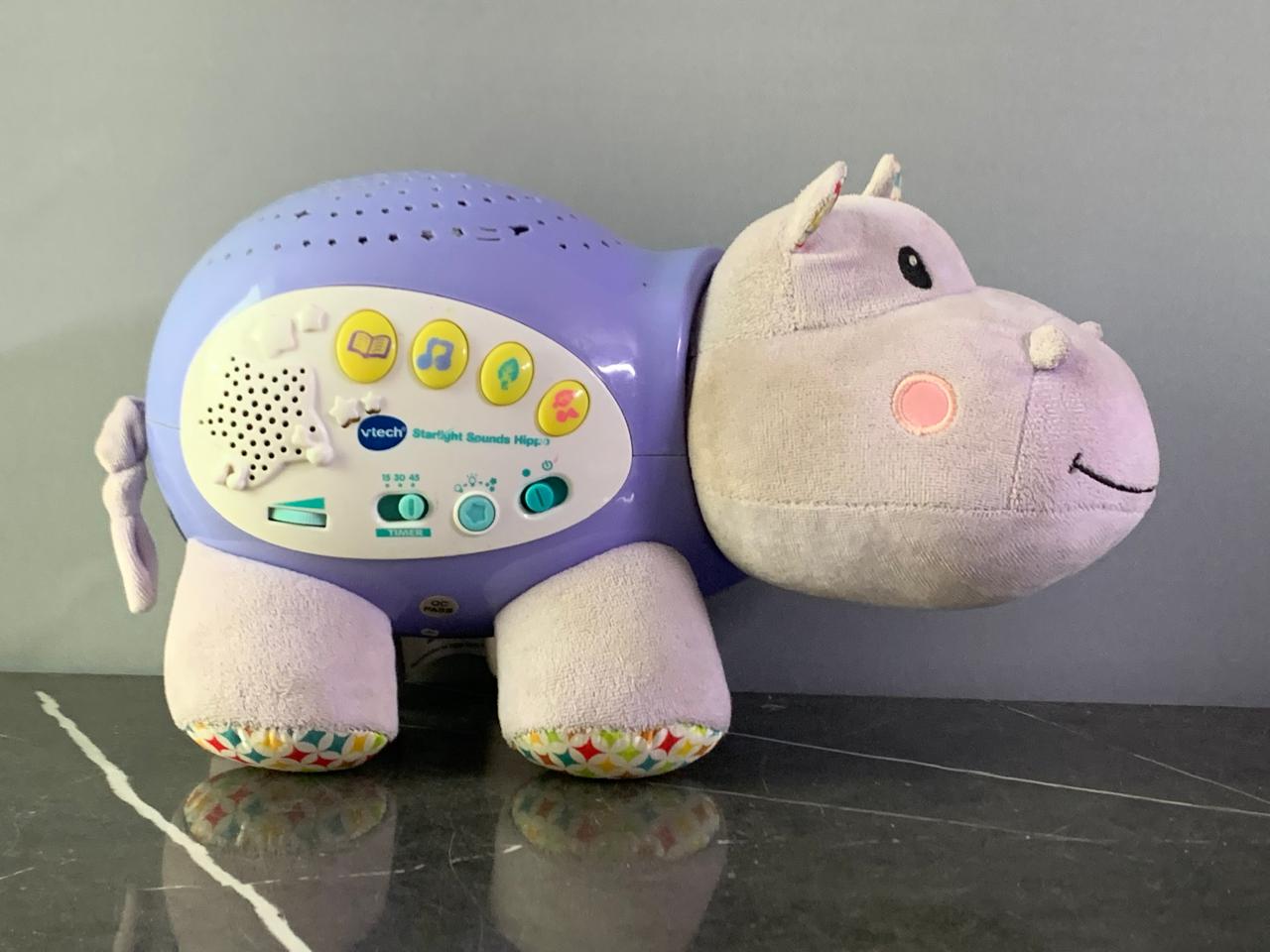 Lil' Critters Soothing Starlight Hippo. SKU:BXL-804