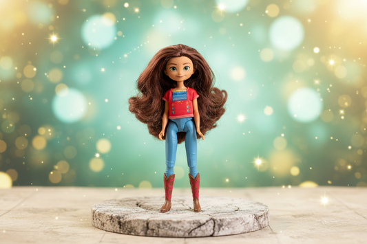 Mattel Spirit Riding Free Lucky Doll. SKU:BXL-036