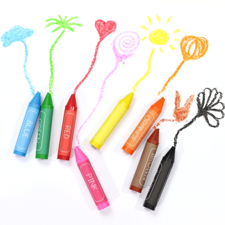 Beeswax Crayons 8 pack (new)