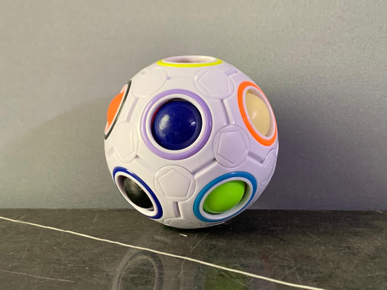 Rainbow Puzzle Ball. SKU:BXL-094