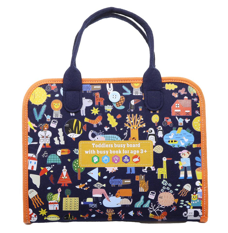 Smart Active Kids Busy Board - Animals