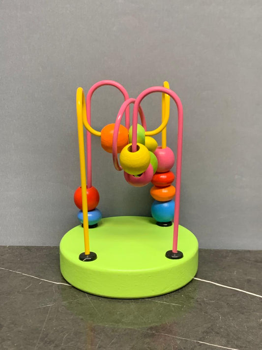 Wooden Bead Maze Toy.