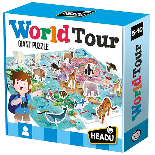 Headu World Tour Giant Puzzle.