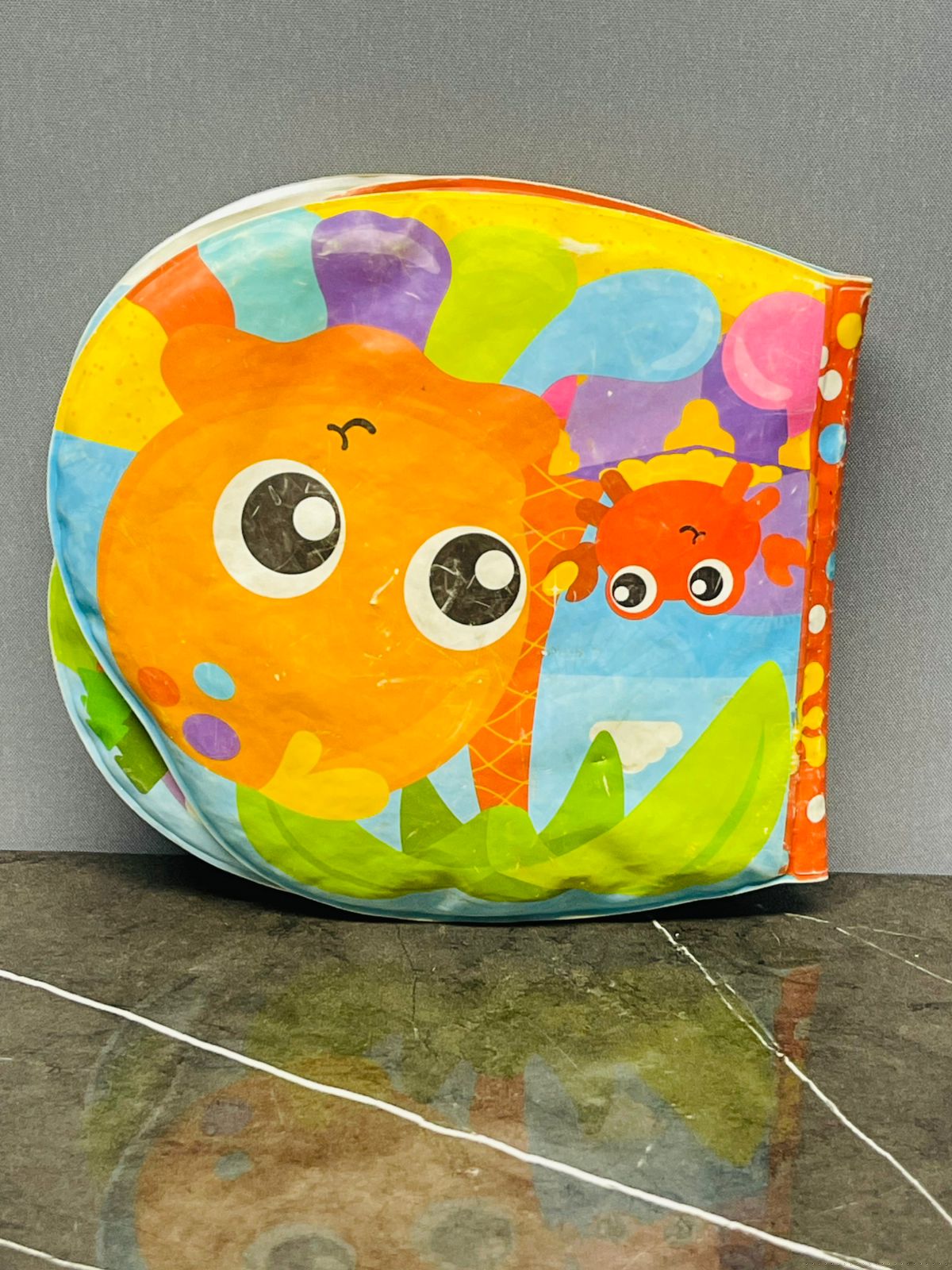 Playgro - Splashing Fun Friends Bath Book with Squeaker