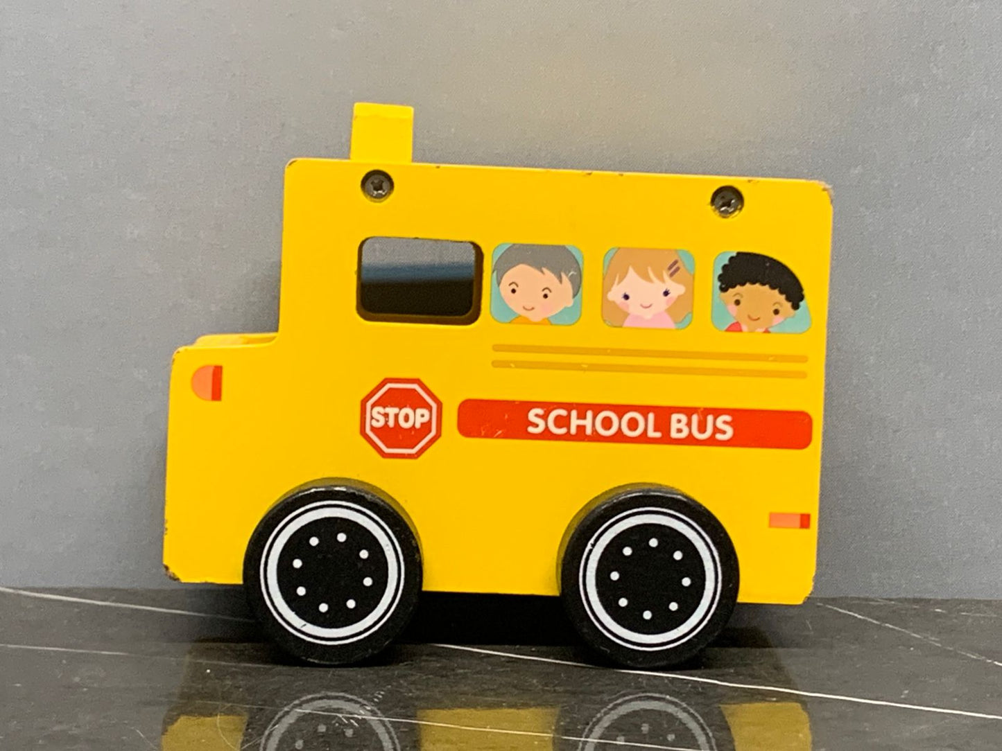 Somersault Wooden Vehicle - School Bus.