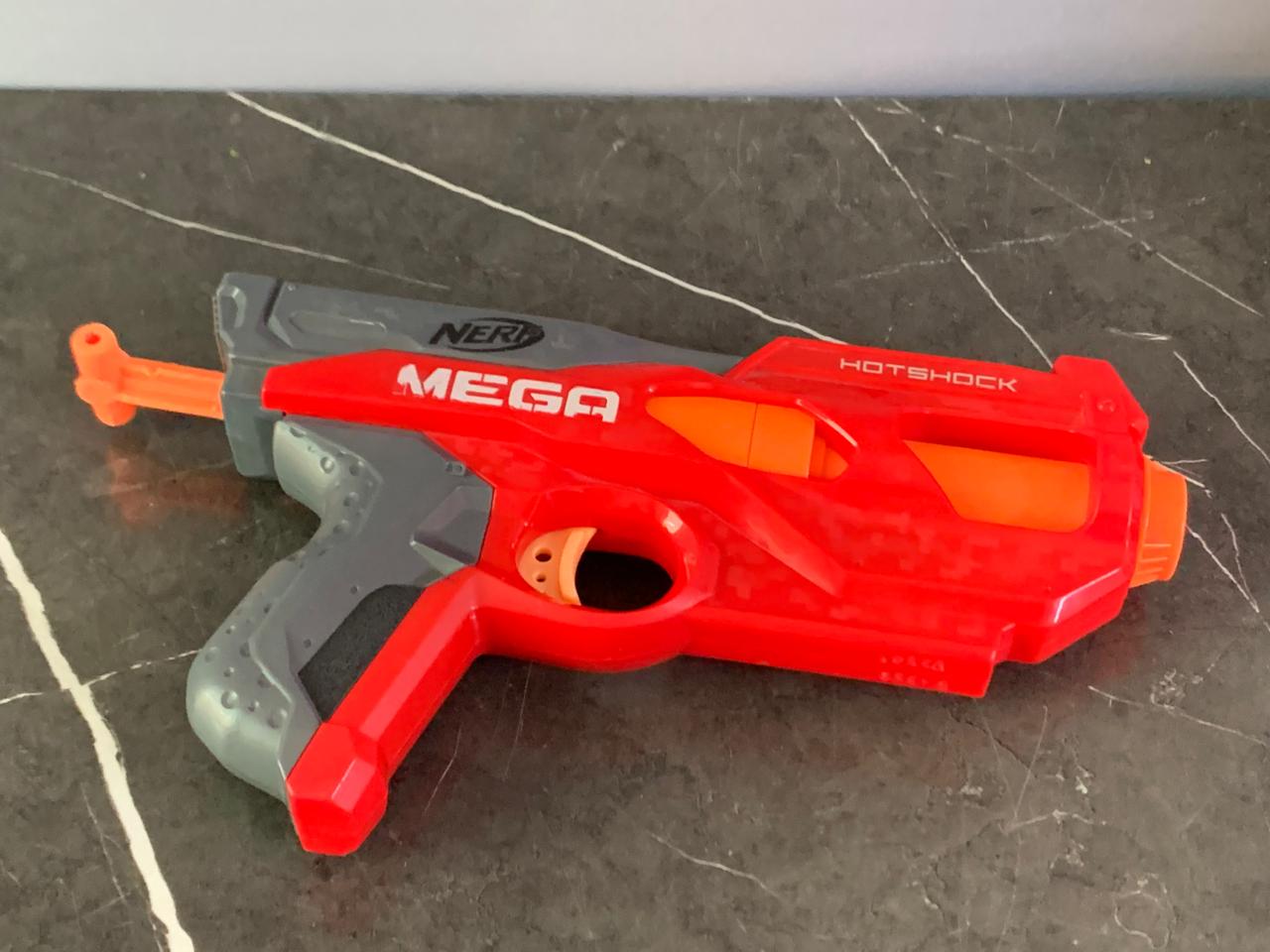 Hasbro NERF N-Strike Mega Hotshock Blaster. SKU:BXL-118 (without bullets)