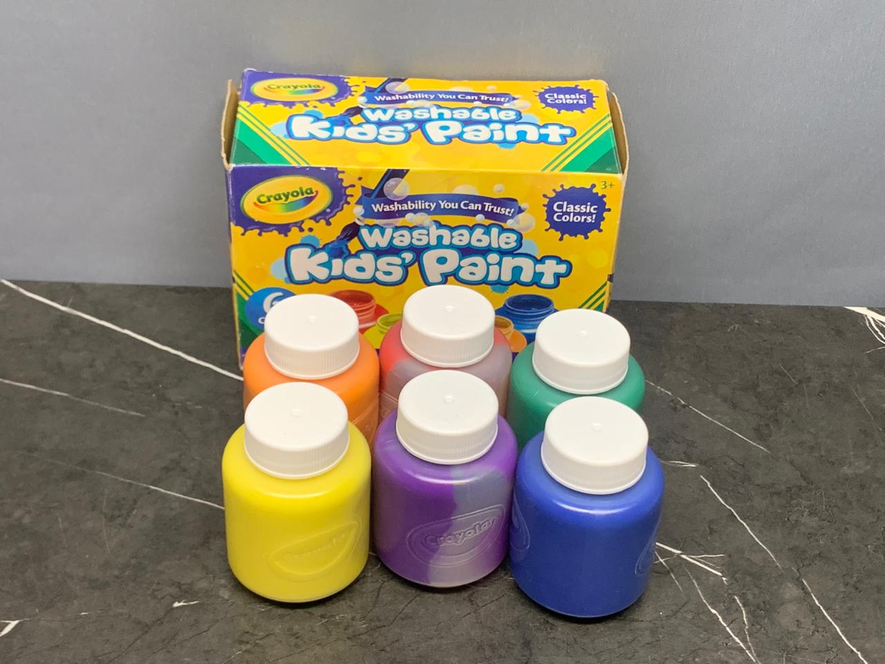 Crayola Washable Kids' Paint.