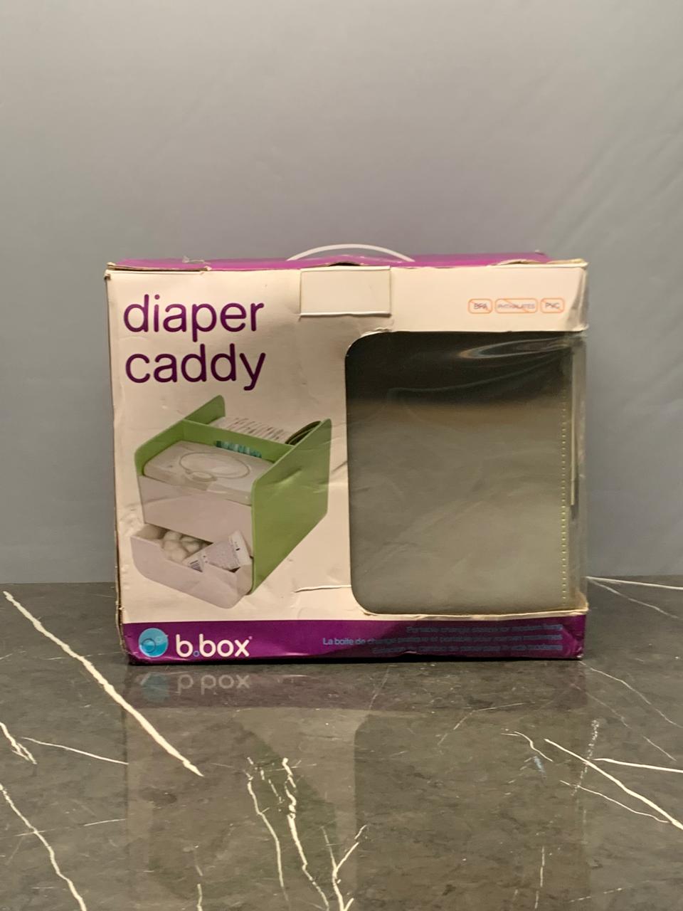 B.Box Diaper Caddy with Change Mat. With box 9/10 condition(Rs 500 advance) SKU:BXL-804