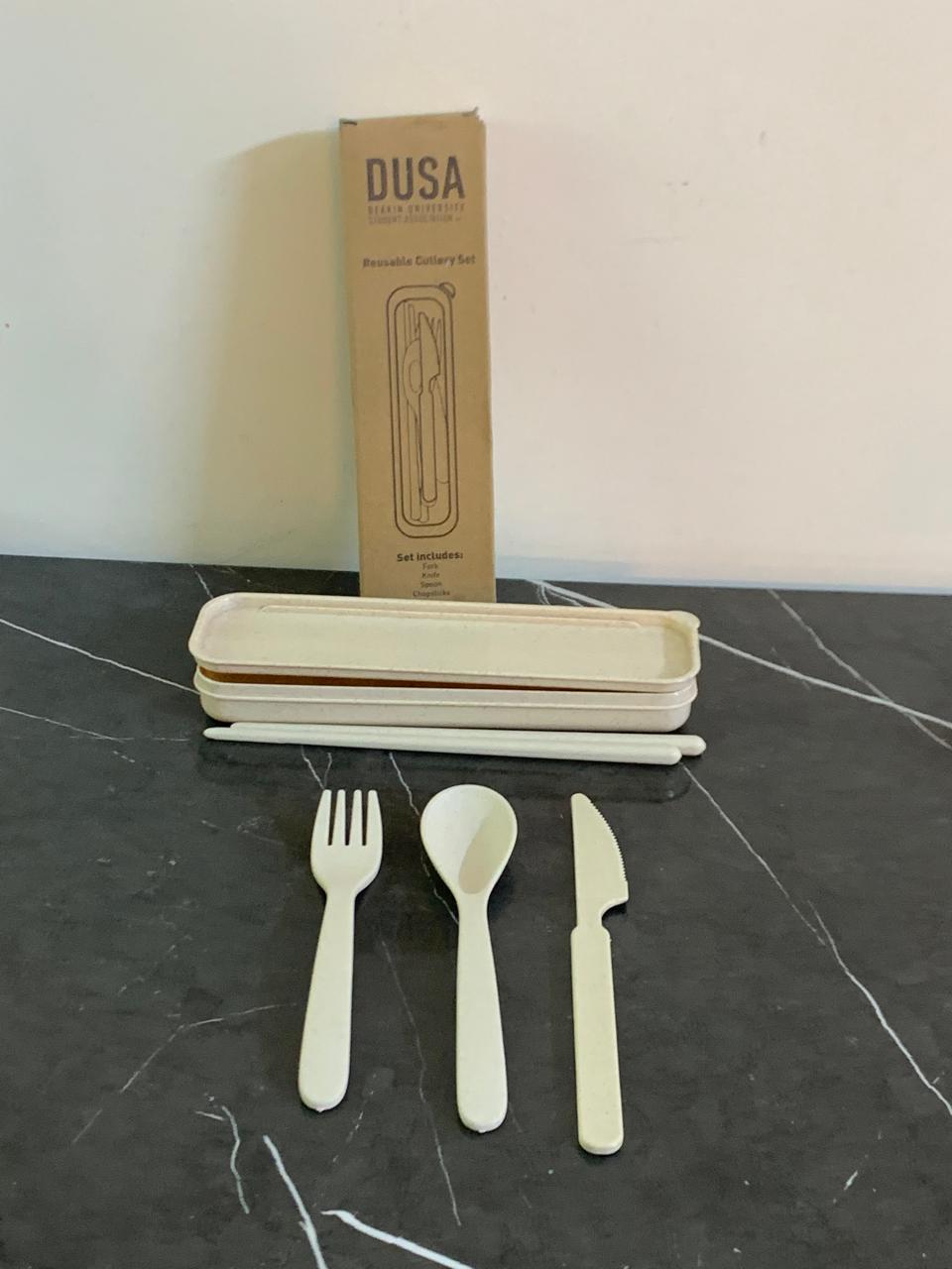 DUSA Reusable Cutlery Set. SKU:BXL-116 (new)