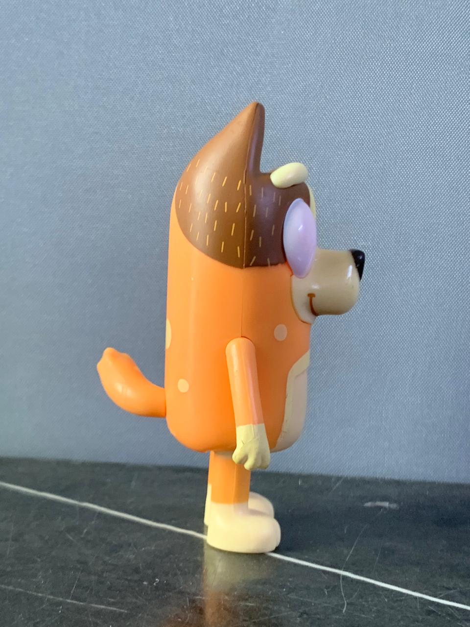 Bluey Chilli Heeler Figure. SKU:BXL-036