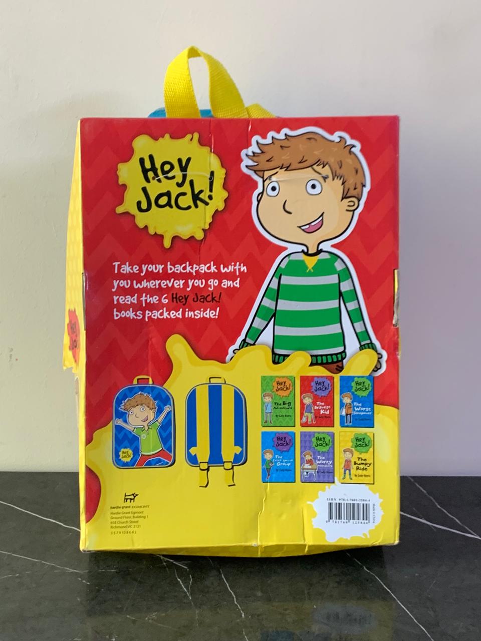 Hey Jack! Backpack of 6 Books. SKU:BXL-804 (Rs 350 advance)(New)