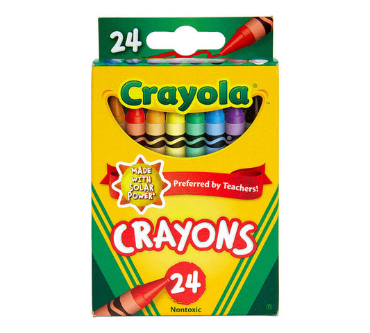 Crayola Crayons (24 pack) SKU:BXL-059 (few pieces damaged)