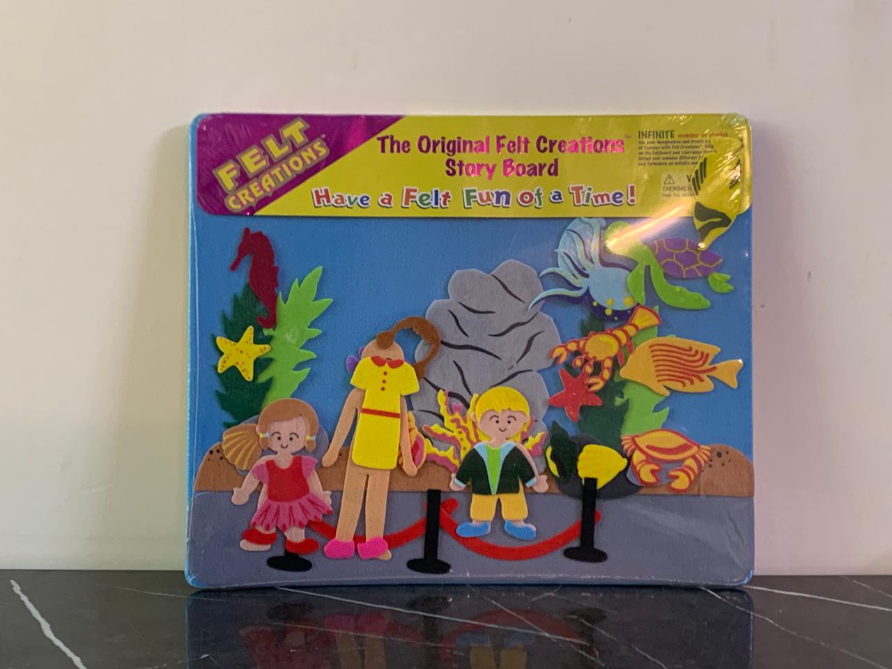 Felt Creations Aquarium Storyboard Set. SKU:BXL-804