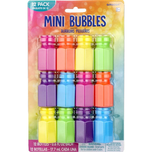 Amscan Mini Bubbles (Pack of 12)