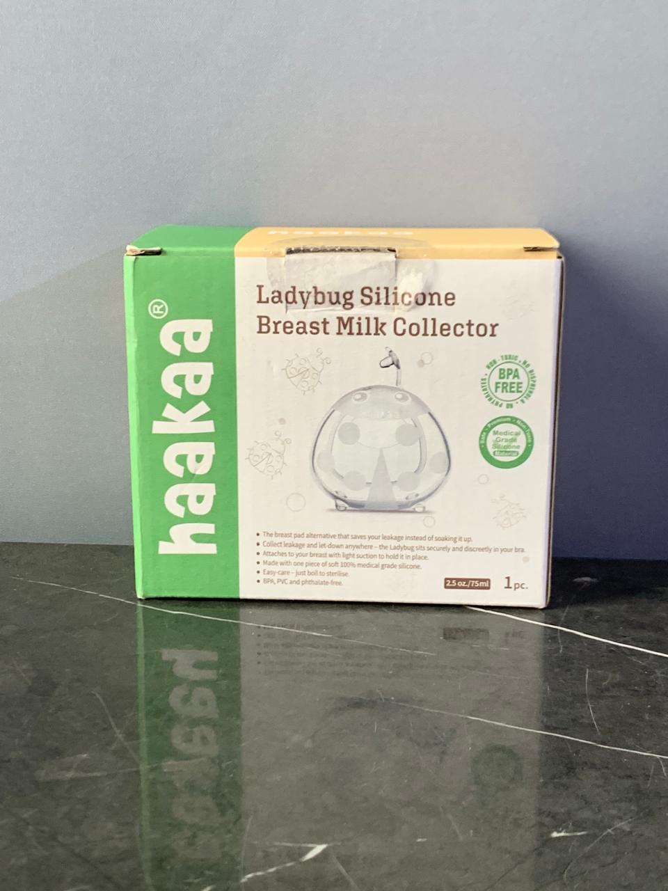 Haakaa Ladybug Silicone Breast Milk Collector (75ml). SKU:BXL-027 (new)