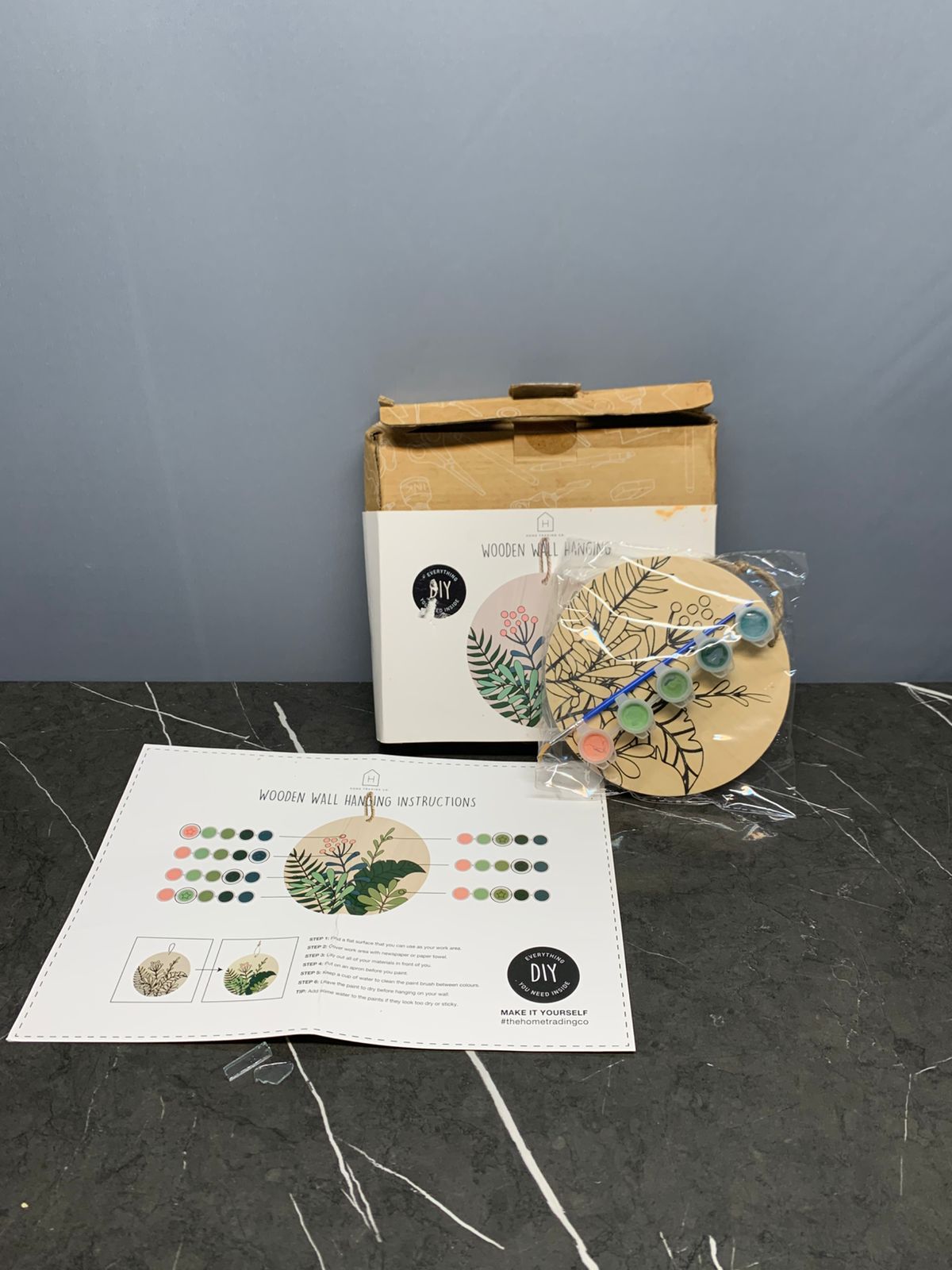 Wooden Wall Hanging DIY Kit.