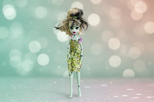 Monster High Frankie Stein Doll. (Chin/ear damaged) SKU:BXL-033